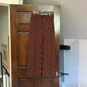 Maeve The Collette patterned ponte pant